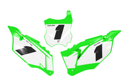 Kawasaki Edge Number Background - KK KXF KDX KLX Models | All Years