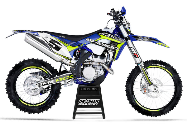sherco Graphics Kit - mmk blue