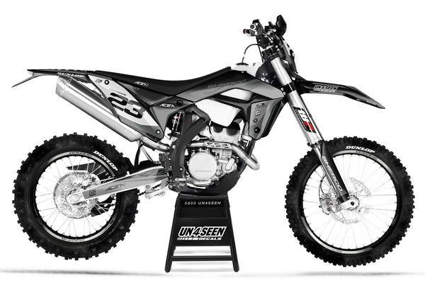 sherco Graphics Kit - stockish black