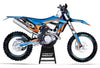sherco Graphics Kit - stockish blue orange