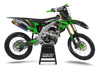 Kawasaki Graphics Kit - Stitches Green