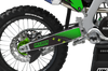Kawasaki Graphics Kit - Stitches Green