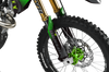Kawasaki Graphics Kit - Stitches Green