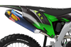Kawasaki Graphics Kit - Stitches Green
