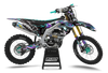 Kawasaki Graphics Kit - Lippy Teal