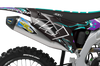 Kawasaki Graphics Kit - Lippy Teal