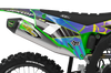 Kawasaki Graphics Kit - Shock Blues
