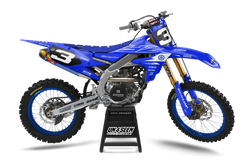 Yamaha Cela Blue Graphic Kit - YZ YZF WR TTR PW Models | All Years