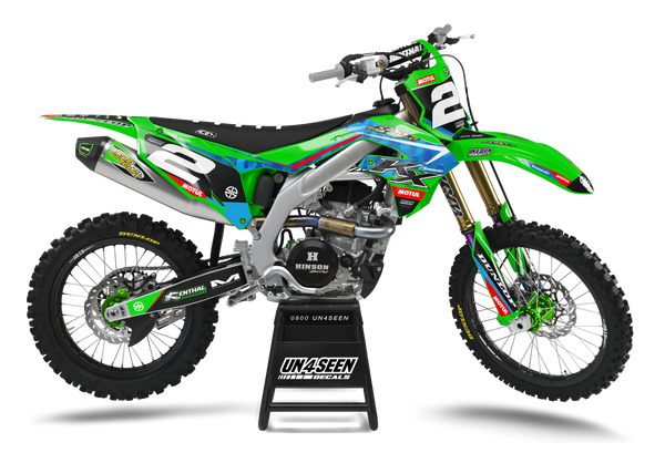 Kawasaki Kaay Graphic Kit - KK KXF KDX KLX Models | All Years