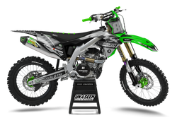 Kawasaki Martelli Green Graphic Kit - KK KXF KDX KLX Models | All Years