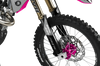 Kawasaki Graphics Kit - Martelli Pink