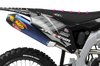 Kawasaki Graphics Kit - Martelli Pink