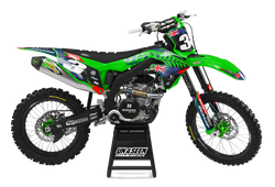 Kawasaki Nzd Green Graphic Kit - KK KXF KDX KLX Models | All Years