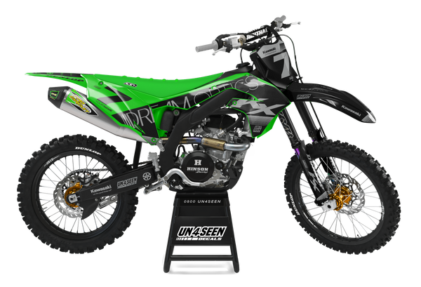 Kawasaki Smackon Graphic Kit - KK KXF KDX KLX Models | All Years