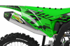 Kawasaki Graphics Kit - Stealth Green