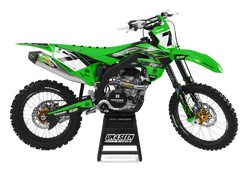 Kawasaki Shopped Graphic Kit - KK KXF KDX KLX Models | All Years