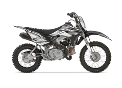 Honda Wings Grey Graphic Kit - CRF CR XR Models | All Years