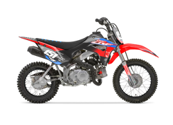 Honda Spider Blue Graphic Kit - CRF CR XR Models | All Years