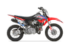 Crf110 Graphics Kit - Spider Blue