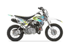 Crf110 Graphics Kit - Skull Flyer Yellow