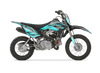 Crf110 Graphics Kit - Wings Aqua