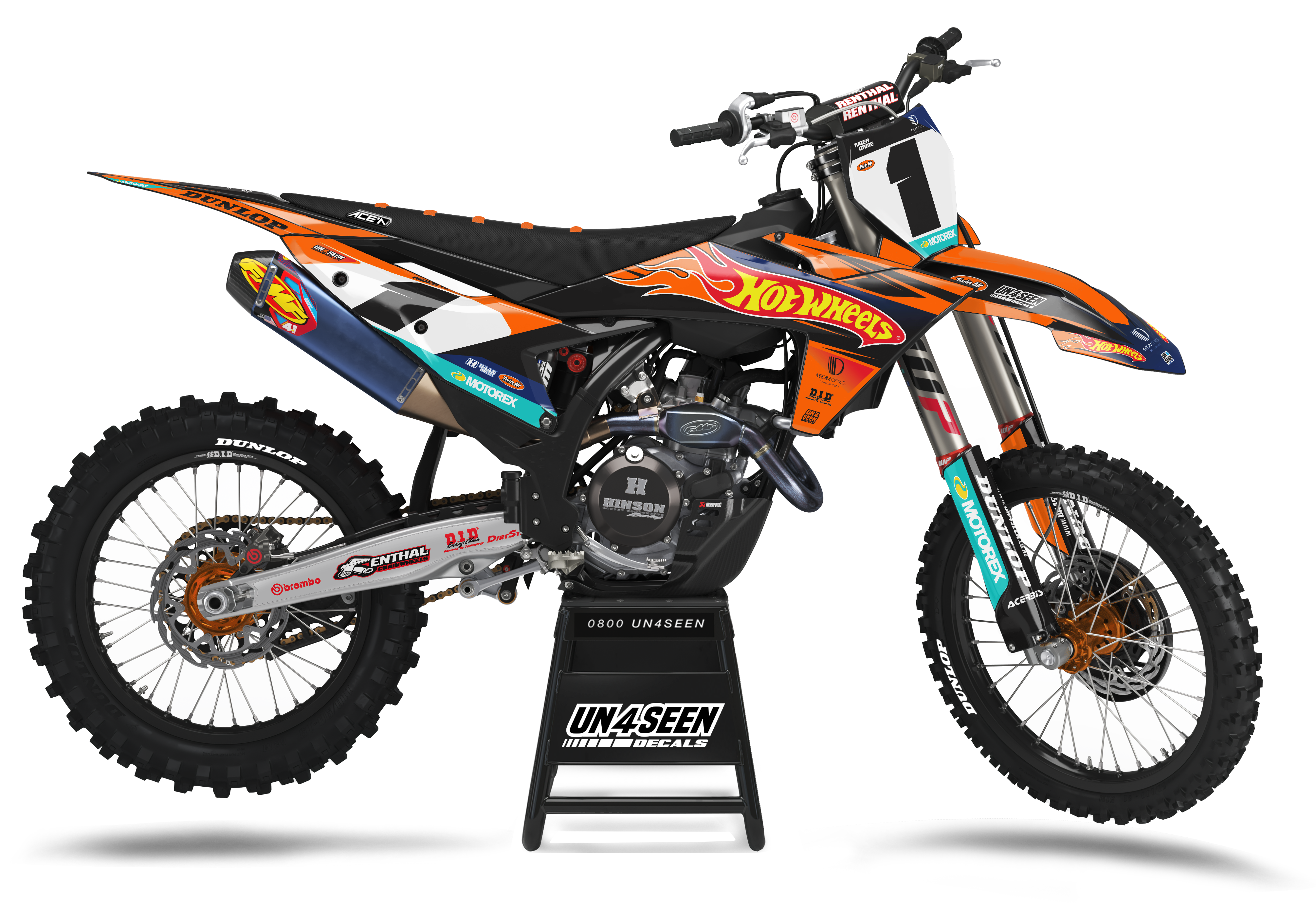 KTM Graphics Kit Hotwheels New Zealand