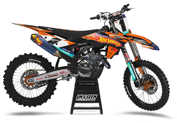 KTM Hotwheels Graphic Kit - SX SXF XC XCF EXC EXCF Models | All Years