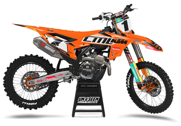 KTM Cml 2023 Team Replica Graphic Kit - SX SXF XC XCF EXC EXCF Models | All Years