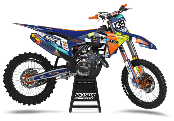 KTM Build Lime Graphic Kit - SX SXF XC XCF EXC EXCF Models | All Years