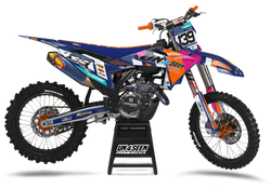 KTM Build Pink Graphic Kit - SX SXF XC XCF EXC EXCF Models | All Years