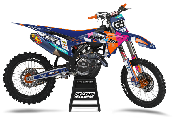 KTM Build Pink Graphic Kit - SX SXF XC XCF EXC EXCF Models | All Years