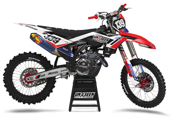 KTM Click Red Graphic Kit - SX SXF XC XCF EXC EXCF Models | All Years