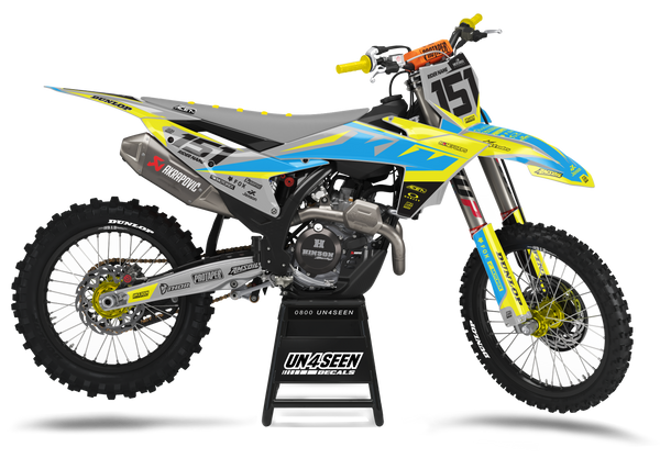 KTM Deep Blue Graphic Kit - SX SXF XC XCF EXC EXCF Models | All Years
