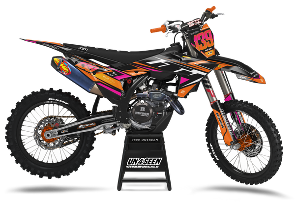 KTM Kar Pink Graphic Kit - SX SXF XC XCF EXC EXCF Models | All Years