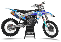 KTM Mazy Blue Graphic Kit - SX SXF XC XCF EXC EXCF Models | All Years