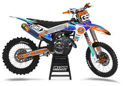 KTM Mazy Orange Graphic Kit - SX SXF XC XCF EXC EXCF Models | All Years