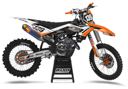 KTM Click Orange Graphic Kit - SX SXF XC XCF EXC EXCF Models | All Years
