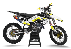 Husqvarna Fogart Yellow Graphic Kit - TC FC TE TX FE FS FX Models | All Years