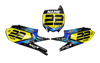 Yamaha Number Background Decals - Camo