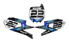 Yamaha Number Background Decals - Camo