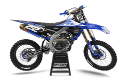 Yamaha Reflex Blue Graphic Kit - YZ YZF WR TTR PW Models | All Years