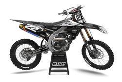 Yamaha Reflex Black Graphic Kit - YZ YZF WR TTR PW Models | All Years