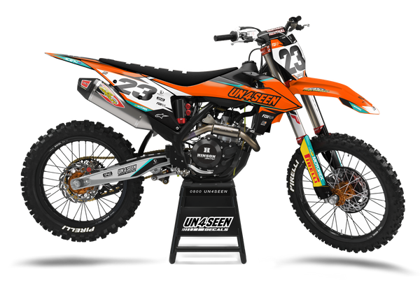 KTM Doom Graphic Kit - SX SXF XC XCF EXC EXCF Models | All Years