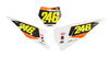 KTM Number Background Decals - Slides