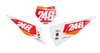 KTM Number Background Decals - Slides