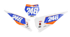 KTM Number Background Decals - Slides