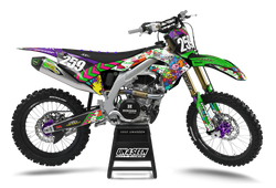Kawasaki Snoods Graphic Kit - KK KXF KDX KLX Models | All Years