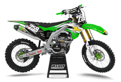 Kawasaki James Stewart Chevy Trucks Graphic Kit - KK KXF KDX KLX Models | All Years