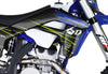 sherco Graphics Kit - shredded blue yellow