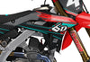 honda Graphics Kit -  shredded red 1